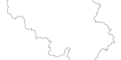 Blanco kaart van België